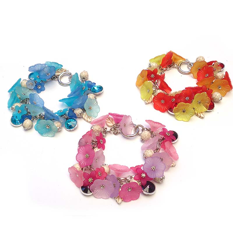 Jewellery Beading Kit Charm Bracelet -"Yesterday, Today & Tomorrow" Three Colours - Save 20%