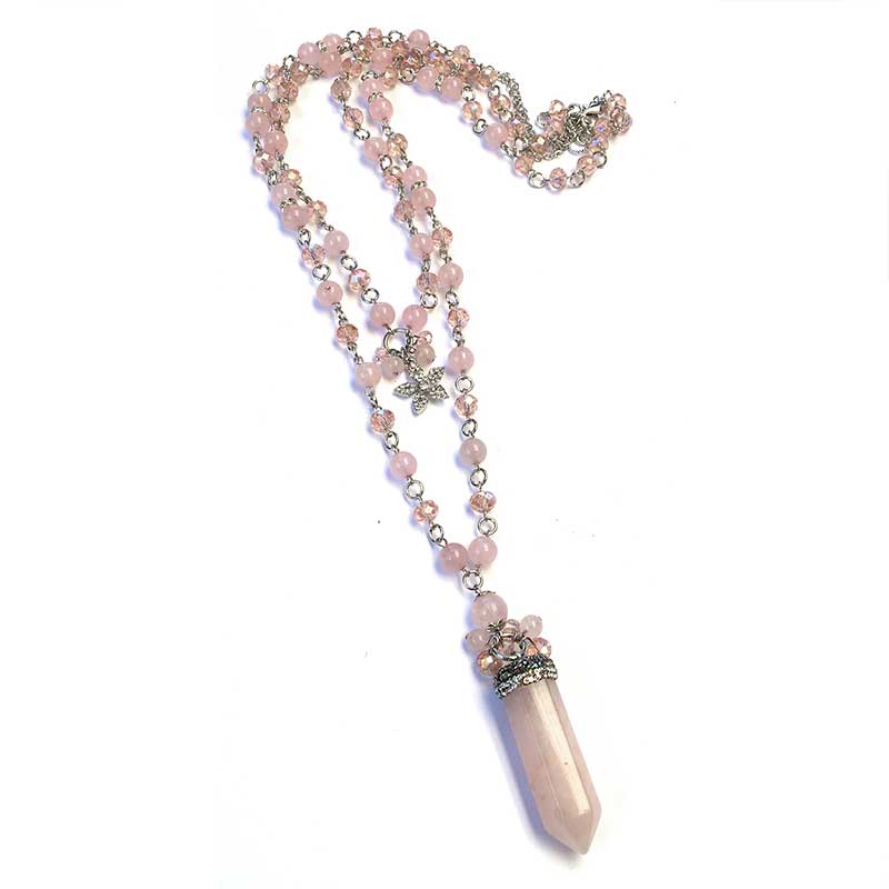 Jewellery Beading Kit Gemstone Large Single Point Double Stranded Necklace