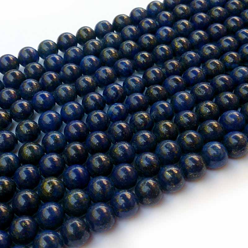 Lapis Lazuli Beads GRADE A Round 4mm - 1 Strand - 90 Beads