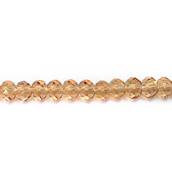 Imperial Crystal Bead Rondelle 8x10mm (70) Camel