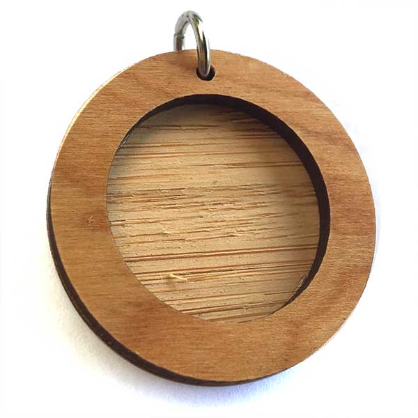 Setting Fits 25mm Wooden (1) Solid Cherry Wood