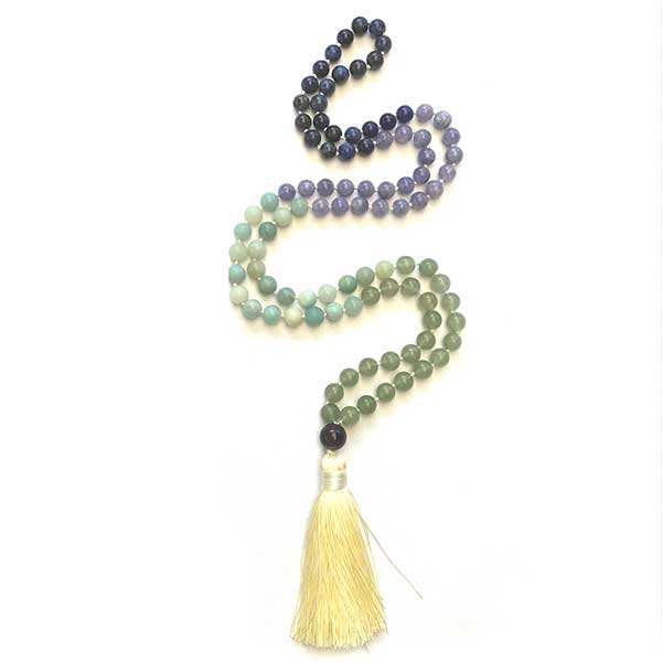 Jewellery Beading Kit Hand Knotted Tassel Necklace - Ocean