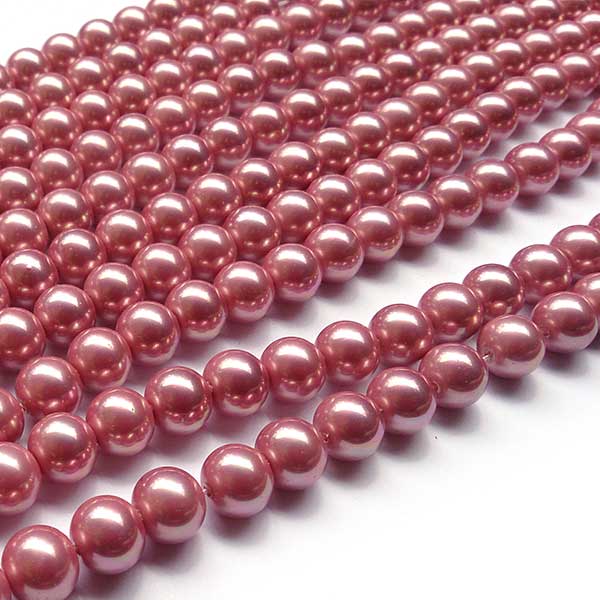 South Sea Shell Beads 10mm (38) Pink