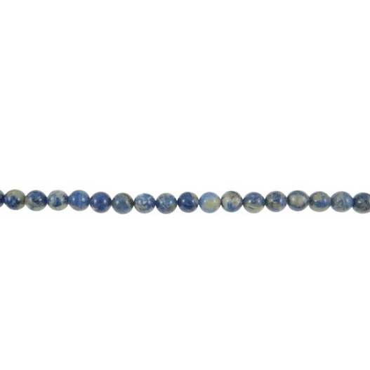 Sodalite Beads Round Grade AB 4mm - 1 Strand