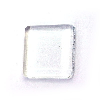 Glass Tiles Square 20mm (10) Clear