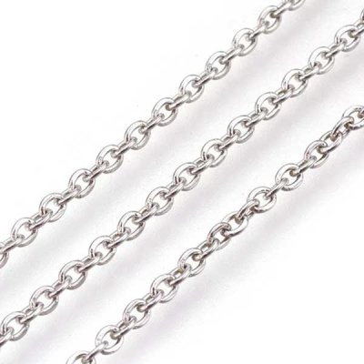 Chain Cable 304 Stainless Steel 3x2x0.6mm - 5 Metres - Original