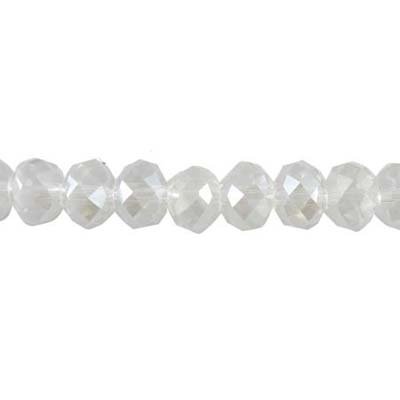 Imperial Crystal Bead Rondelle 3x4mm (120) Crystal AB