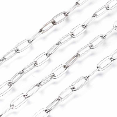 Chain Paperclip 304 Stainless Steel 9mm - 1 Metres - Original