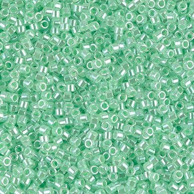 Miyuki Delica Seed Beads 11/0 Bag (5 Gm) DB0237 Mint Green Ceylon
