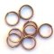 Jump Rings Iron 10mm x 1.2mm 50 Grams (200+) Red Bronze