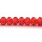 Imperial Crystal Bead Rondelle 3x4mm (120) Red Siam