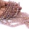 Imperial Crystal Bead Rondelle 8x10mm (60) Pink AB