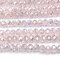 Imperial Crystal Bead Rondelle 4x6mm (85) Pink AB