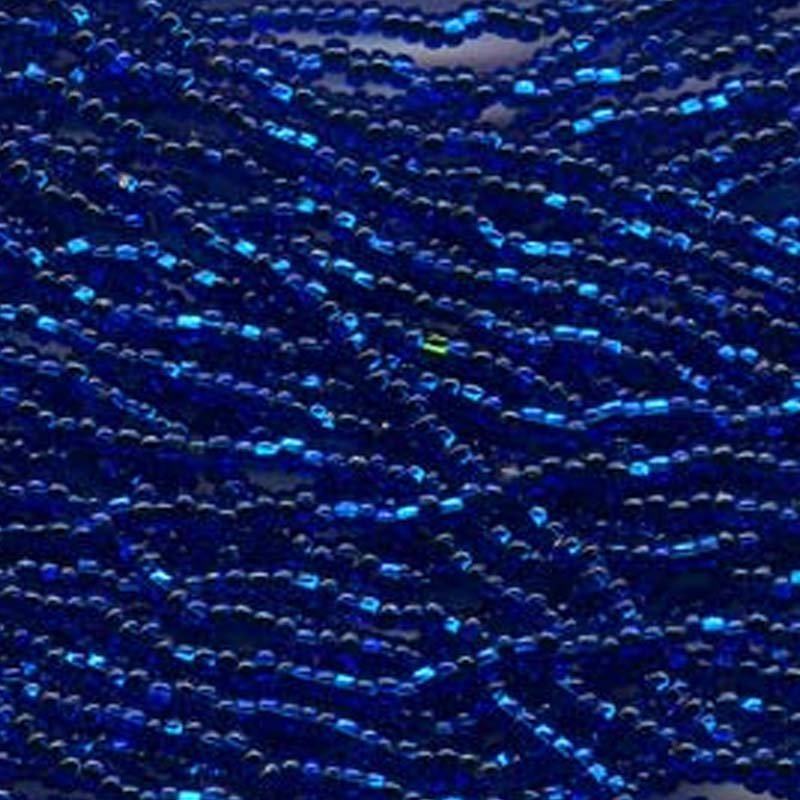 Czech Seed Beads Hanks 11/0 Silver-Lined Dark Blue SB11-67300
