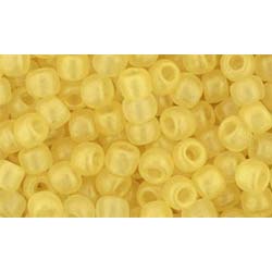 Japanese Toho Seed Beads Tube Round 6/0 HYBRID Sueded Gold Lame TR-06-Y631