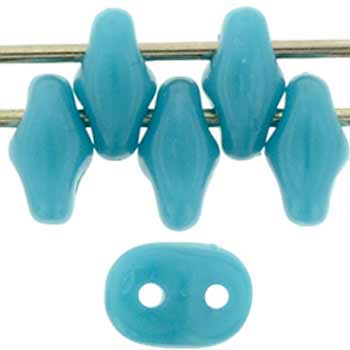 Matubo SuperDuo Seed Bead 2-Hole 5x2mm - Tube - Sleeping Beauty Turquoise 364-25-63900