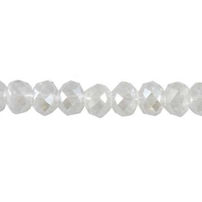 Imperial Crystal Bead Rondelle 4x6mm (95) Crystal AB