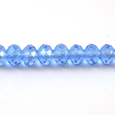 Imperial Crystal Bead Rondelle 4x6mm (95) Blue Light Sapphire