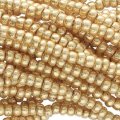 Czech Seed Beads Hanks 11/0 Metallic Gold SB11-18304