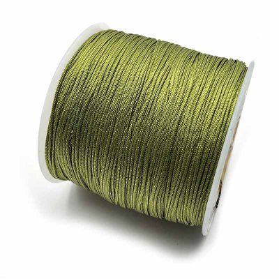Nylon Cord 0.8mm - Roll 100 Metres - Green Olive