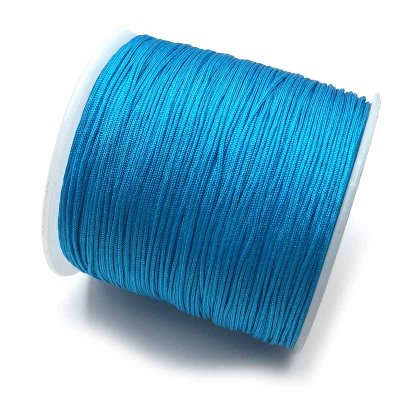 Nylon Cord 0.8mm - Roll 100 Metres - Blue Bright