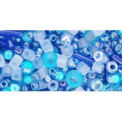 Japanese Toho Seed Beads Mixes Tube Amamizu- Blue Mix TX-01-3230