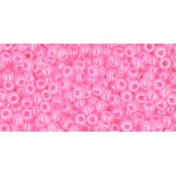 Japanese Toho Seed Beads Tube Round 11/0 Ceylon Hot Pink TR-11-910
