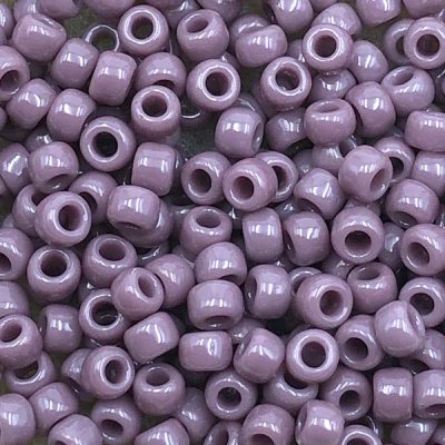 Japanese Toho Seed Beads Tube Round 8/0 Opaque Lavender TR-08-52