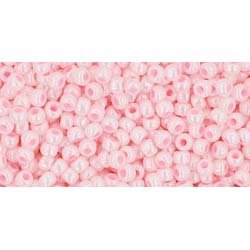 Japanese Toho Seed Beads Tube Round 11/0 Opaque-Lustered Baby Pink TR-11-126
