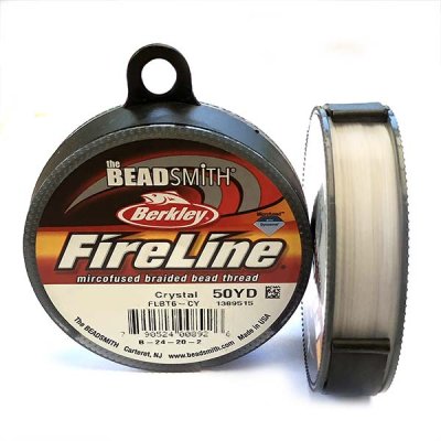 FireLine Bead Thread 6lB 50YD .15MM DIA Crystal