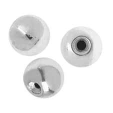 Memory Wire End Caps 3mm (12) Silver