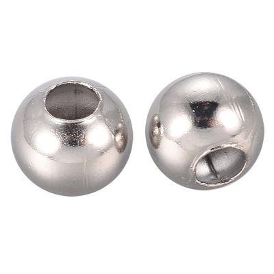 Spacer Beads Round 304 Stainless Steel 6mm (100) Original