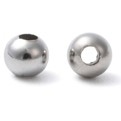 Spacer Beads Round 304 Stainless Steel 5mm (100) Original