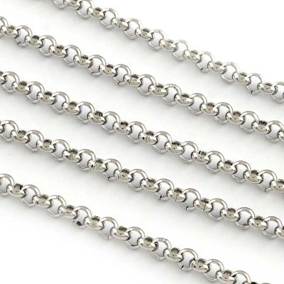 Chain Rolo 304 Stainless Steel 2.5x1mm - 5 Metres - Original