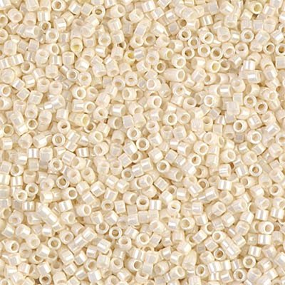 Miyuki Delica Seed Beads 11/0 Bag (5 Gm) DB0203 Cream Ceylon