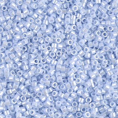 Miyuki Delica Seed Beads 11/0 Bag (5 Gm) DB1537 Opaque Light Sky Blue Ceylon