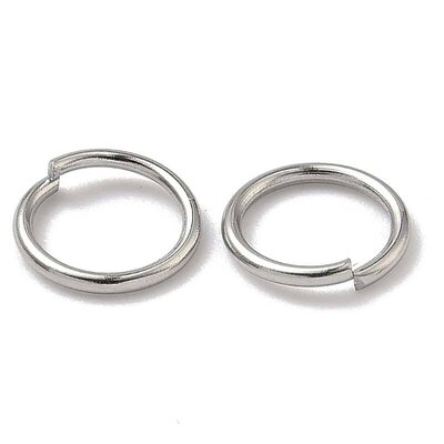 Jump Rings Stainless Steel 9x1mm (500) 304 Original