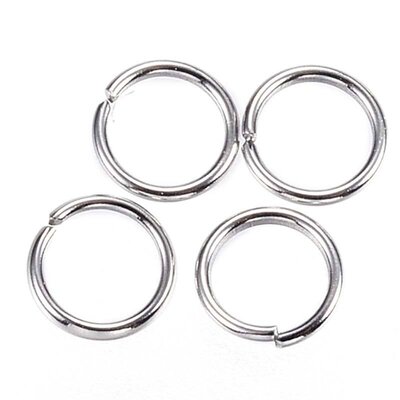 Jump Rings Stainless Steel 4x0.5mm (1000) 304 Original