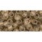 Japanese Toho Seed Beads Tube Round 6/0 Gold-Lined Frosted Crystal TR-06-989F