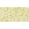 Japanese Toho Seed Beads Tube Round 8/0 Ceylon Banana Cream TR-08-142