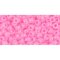 Japanese Toho Seed Beads Tube Round 8/0 Ceylon Hot Pink TR-08-910