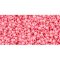 Japanese Toho Seed Beads Tube Round 15/0 Ceylon Impatiens Pink TR-15-911