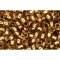 Japanese Toho Seed Beads Tube Round 8/0 Copper-Lined Lt Topaz TR-08-744