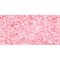 Japanese Toho Seed Beads Tube Round 15/0 Dyed-Rainbow Ballerina Pink TR-15-171