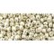 Japanese Toho Seed Beads Tube Round 8/0 Galvanized Aluminum TR-08-558