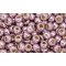 Japanese Toho Seed Beads Tube Round 6/0 PermaFinish - Galvanized Lilac TR-06-PF554