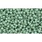 Japanese Toho Seed Beads Tube Round 11/0 Galvanized-Matte Lt Teal TR-11-561F