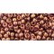 Japanese Toho Seed Beads Tube Round 8/0 Gold-Lustered Lt Amethyst TR-08-203
