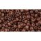 Japanese Toho Seed Beads Tube Round 8/0 HYBRID ColorTrends: Milky - Potters Clay TR-08-YPS0069