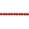 Czech Faceted Round Firepolished Glass Beads 4mm (50) HurriCane Glass - Matte - Crimson Chrysalis